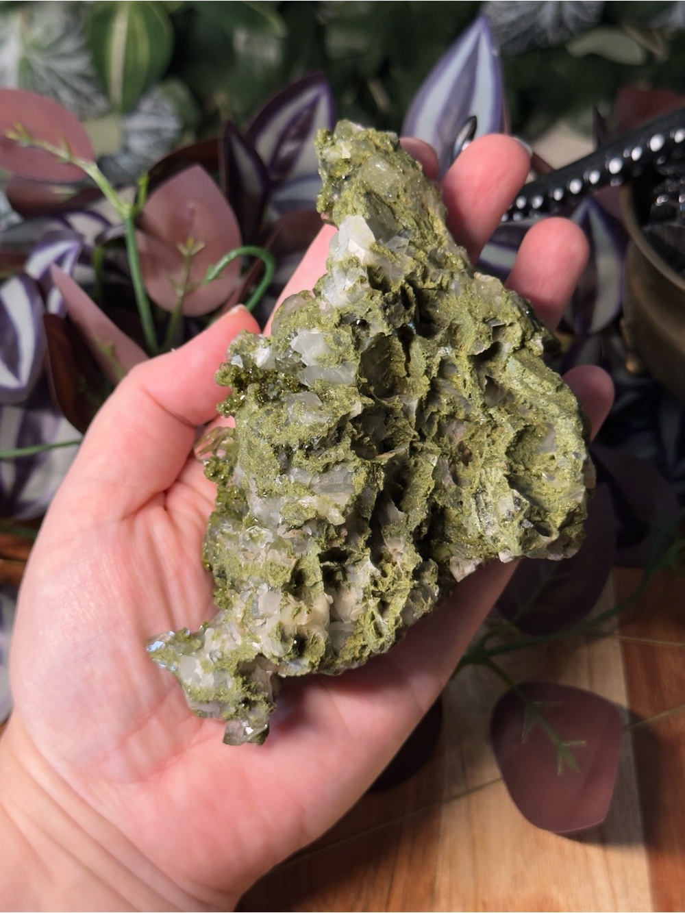 Fairy Forest Quartz (Epidote + Quartz) - Picture 7 of 10